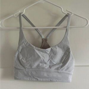 Women's white Lululemon Sports Bra
